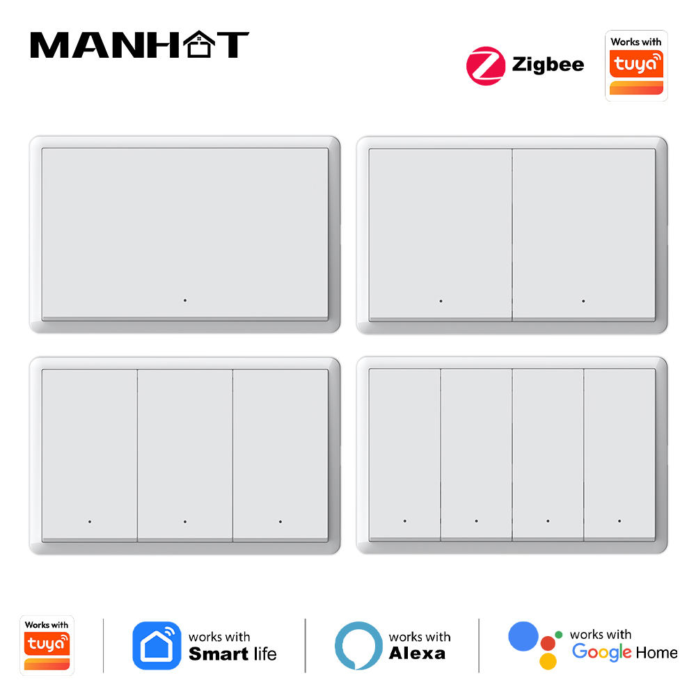 Smart Relay Tuya - Sakelar Zigbee Pintar Manhot Tanpa Kabel