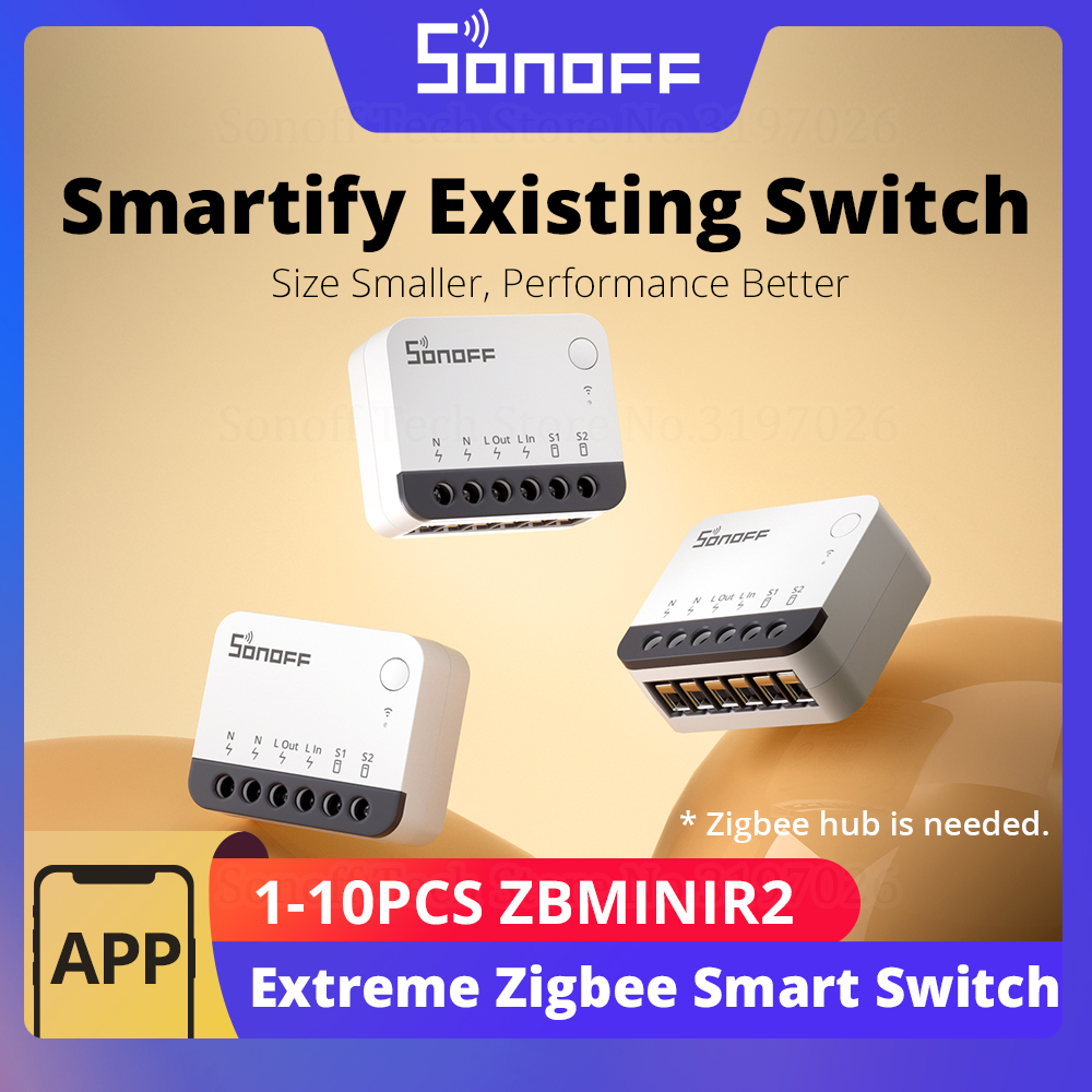 Sonoff Basic - SONOFF ZBMINIR2 Zigbee Smart Switch Mode