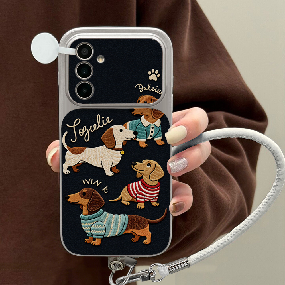 Shelly - Casing Ponsel Kartun Dachshund Untuk Samsung