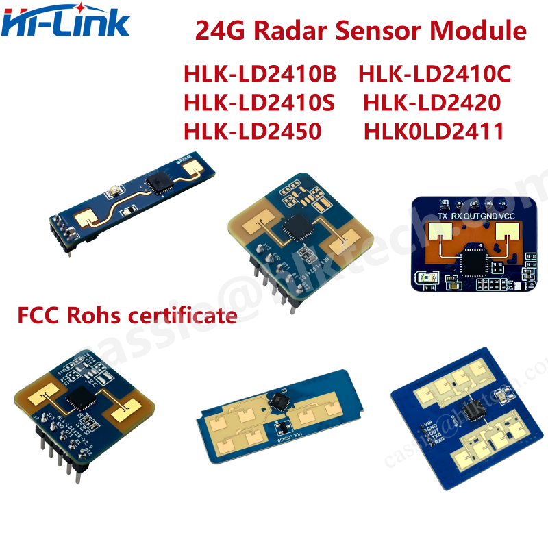 Tasmota - Sensor Kehadiran Produk Hi-link 24G HLK-LD2410B