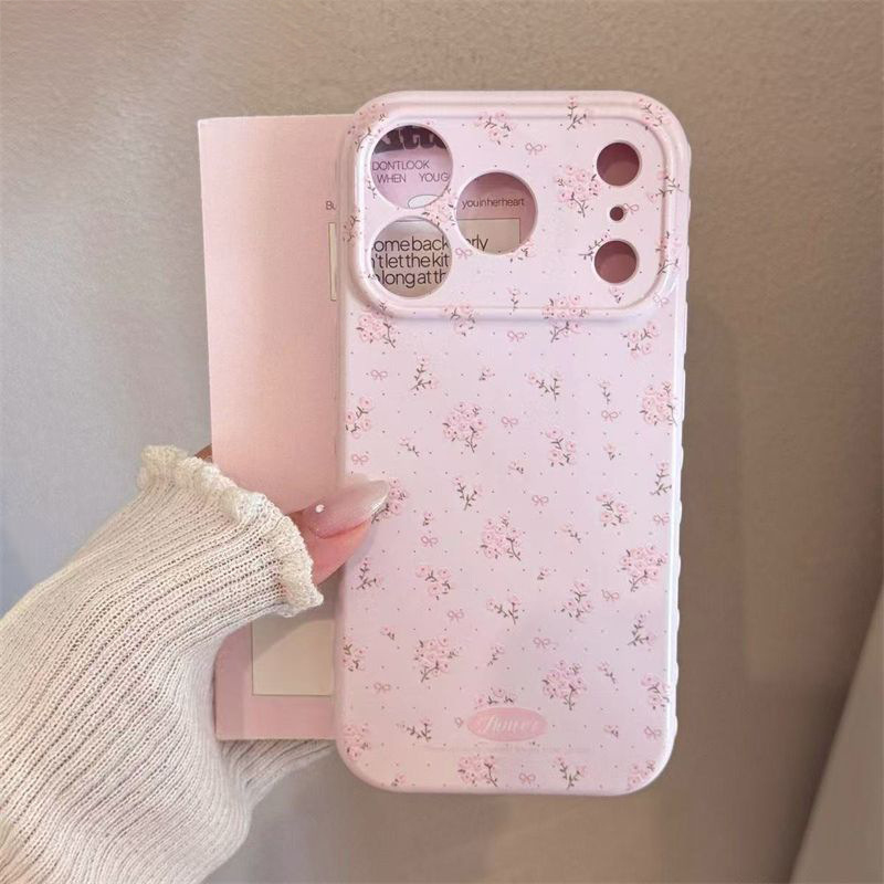 Shelly - Casing HP insWind pink floral bow
