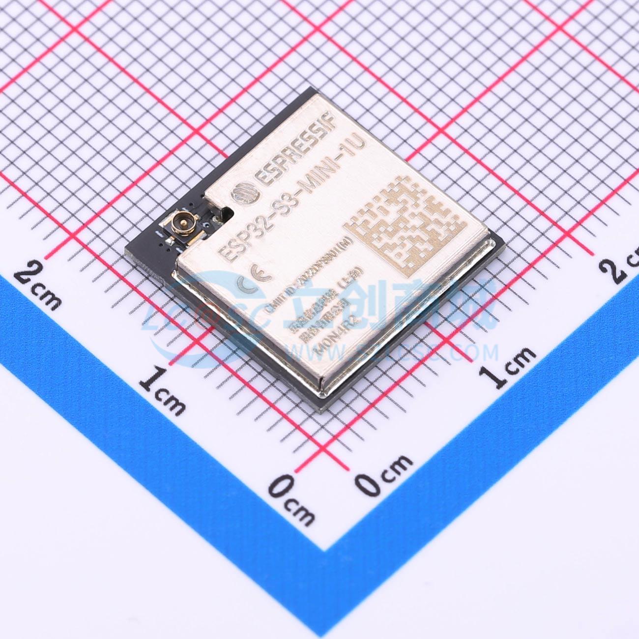 Smart Home Module Iot - 3 Buah ESP32-S3-MINI-1U-N4R2 SMD 15.4X15.4Mm ESP32-S3FH4R2