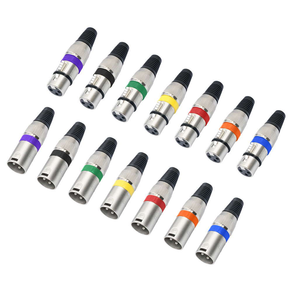 Shelly Plug - Konektor XLR 3 Pin Cangkang Paduan