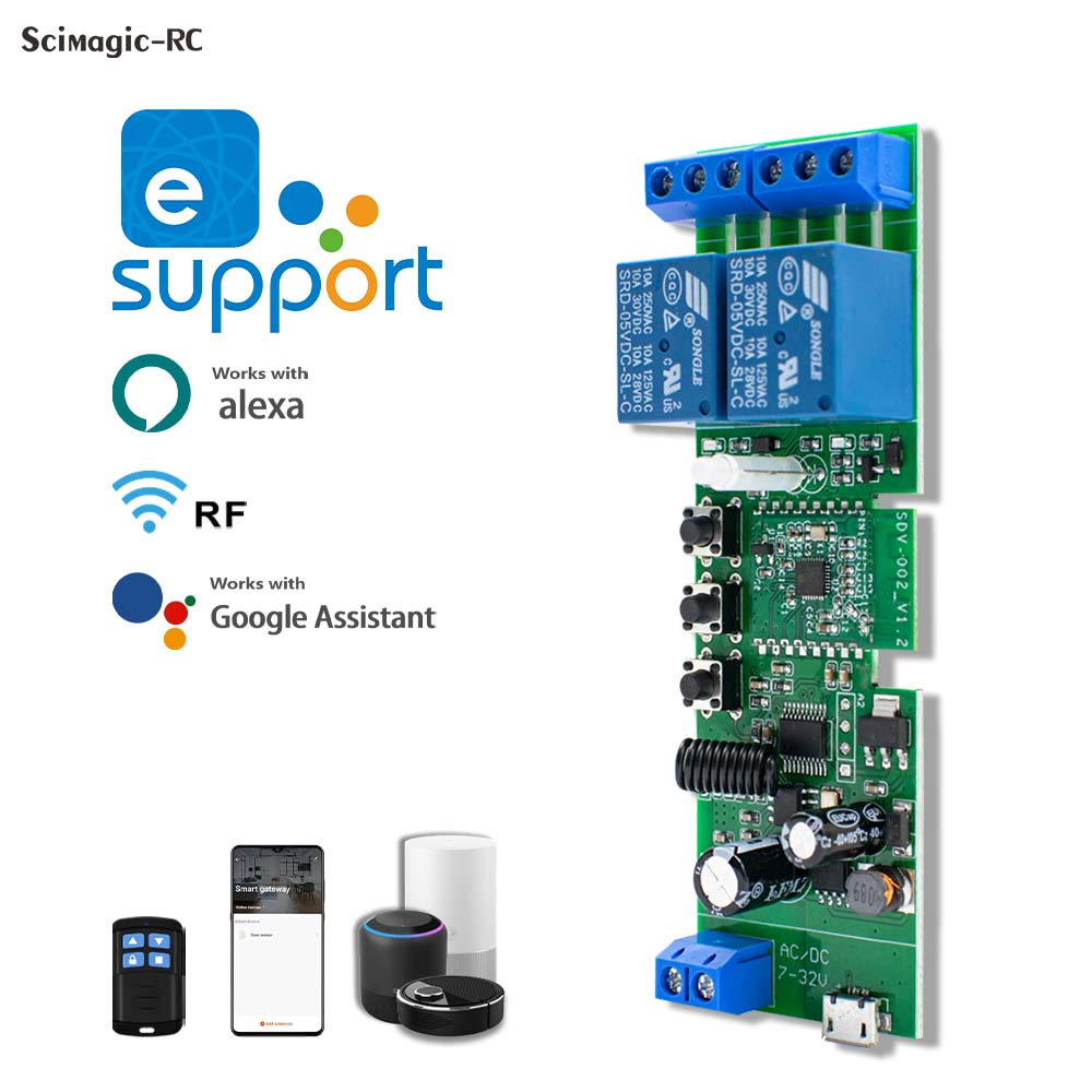 EWELINK 220V 12V 24V Wifi Smar - Sonoff Basic ulasan dan harga