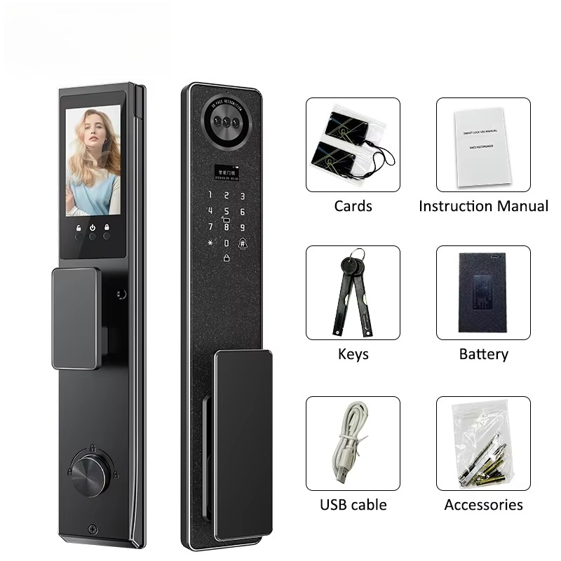 Kunci Pintu Pintar WiFi Tuya,  - Tuya Smart ulasan dan harga
