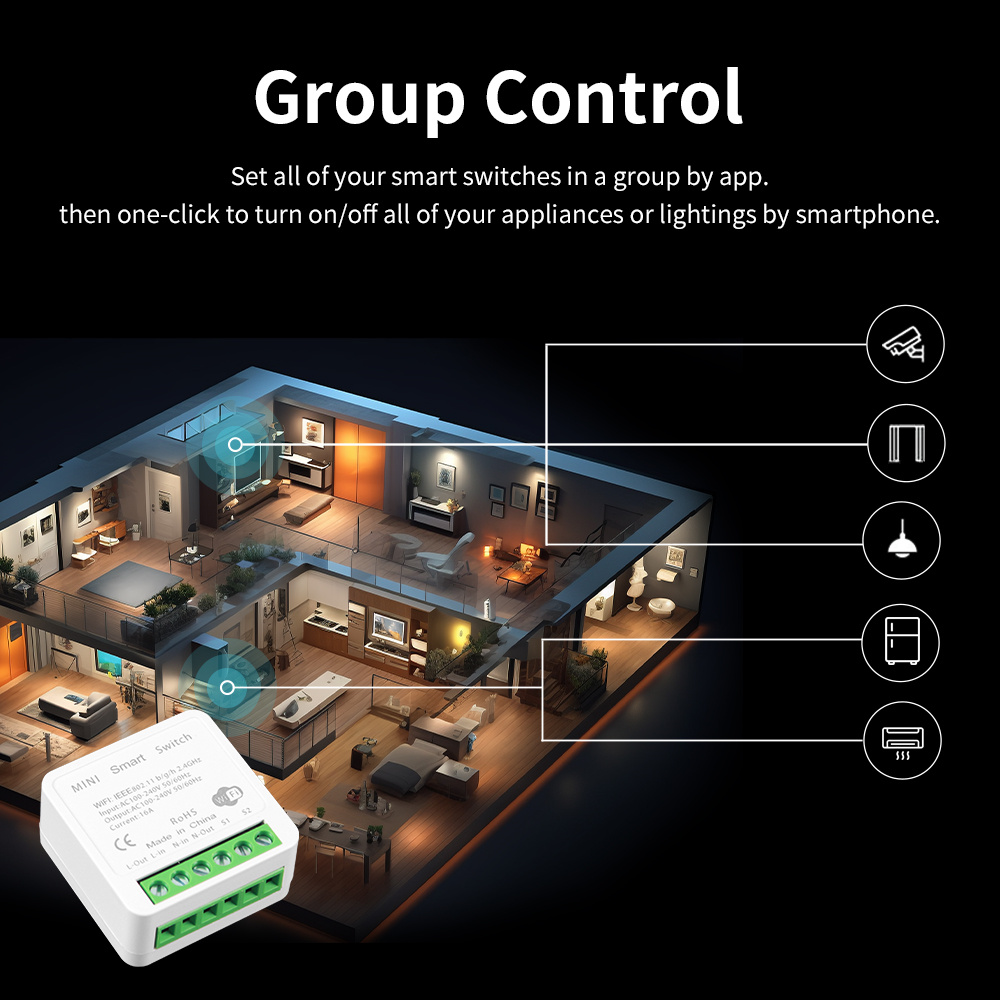 Modul Sakelar Pintar Wifi Mini - Sonoff Basic ulasan dan harga