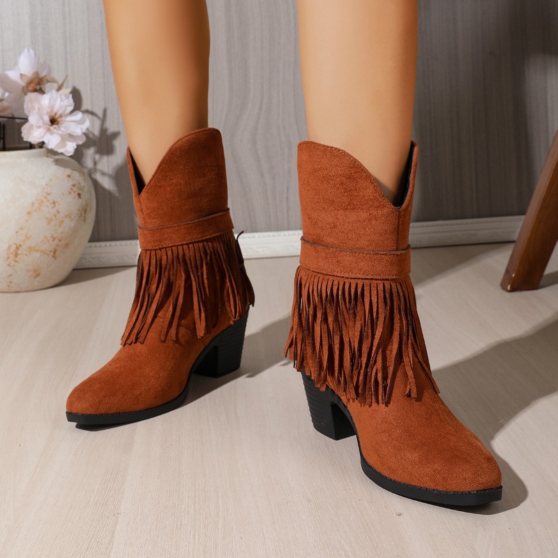 Sepatu Boots Wanita Model Retr - Tasmota ulasan dan harga