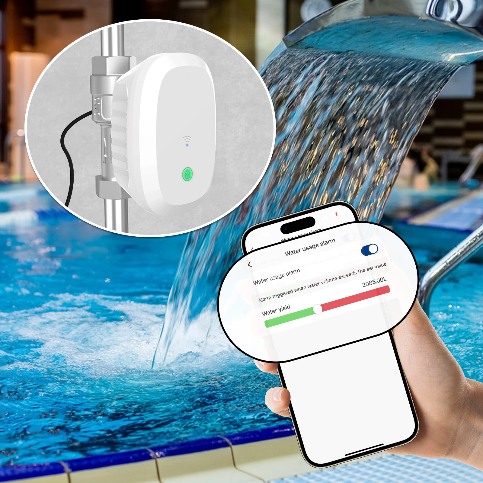 Katup Air WiFi Kontrol Cerdas  - Home Assistant Tuya ulasan dan harga