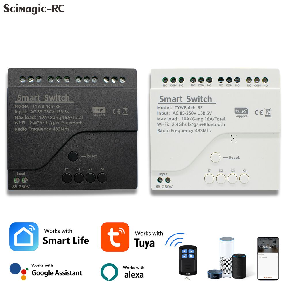 Modul Saklar Wifi Pintar Tuya  - Tuya 4 Channel ulasan dan harga