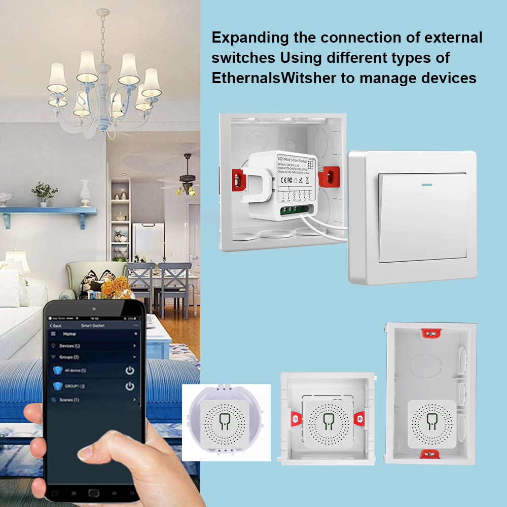 Tuya Zigbee 3.0 Smart Switch 1 - Tuya 4 Channel ulasan dan harga