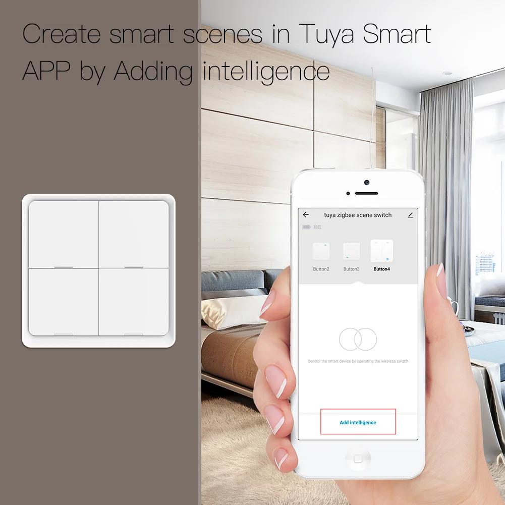 MOES 4 Gang Tuya ZigBee nirkab - Sonoff Basic ulasan dan harga