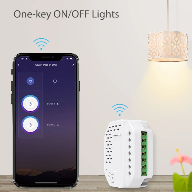 Modul Sakelar Lampu Matter Rel - Smart Relay Tuya ulasan dan harga