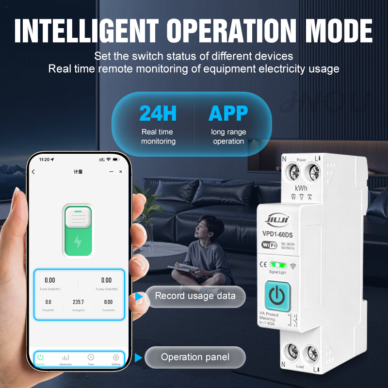 Sakelar DIN Rail WiFi Cerdas 1 - Smart Relay Tuya ulasan dan harga