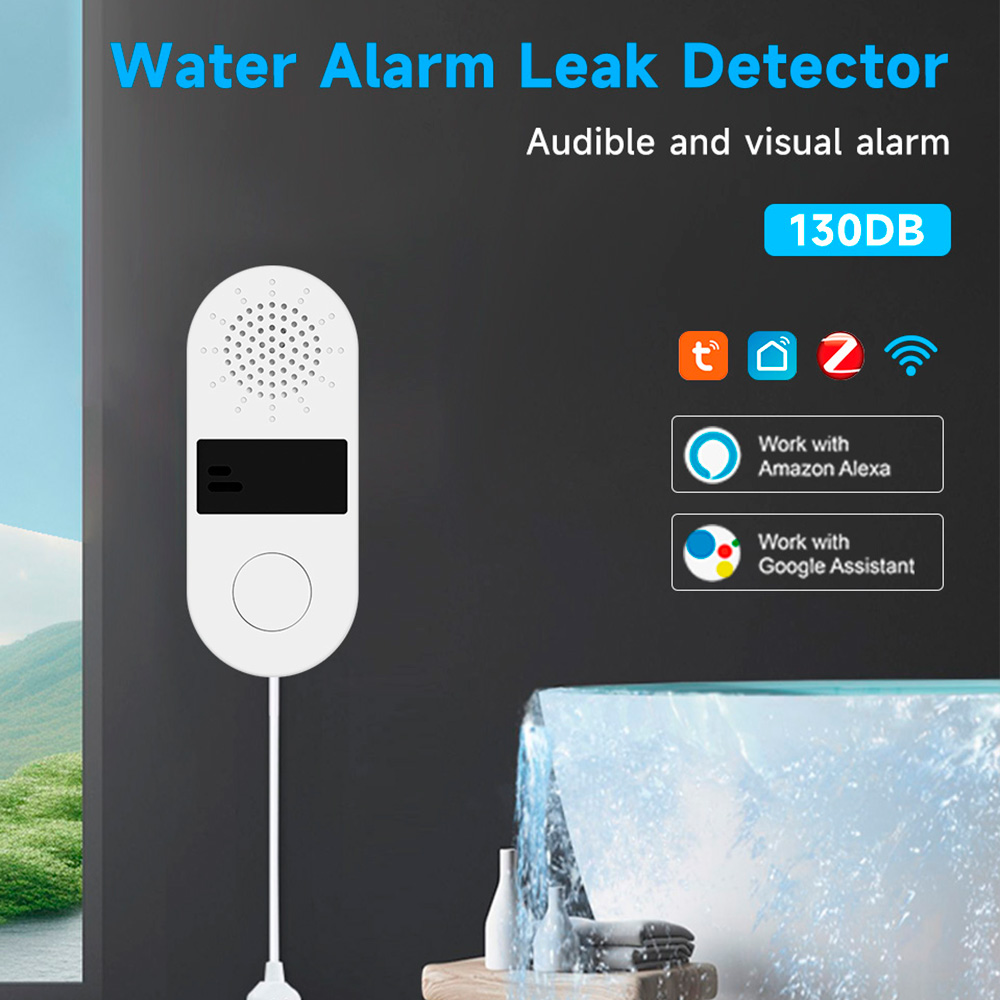 Tuya detektor kebocoran air Wi - Home Assistant Tuya ulasan dan harga