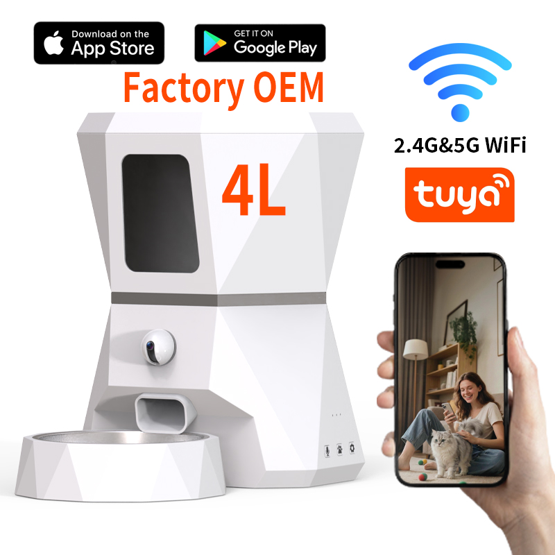 Dispenser Makanan Kucing Otoma - Tuya Smart ulasan dan harga