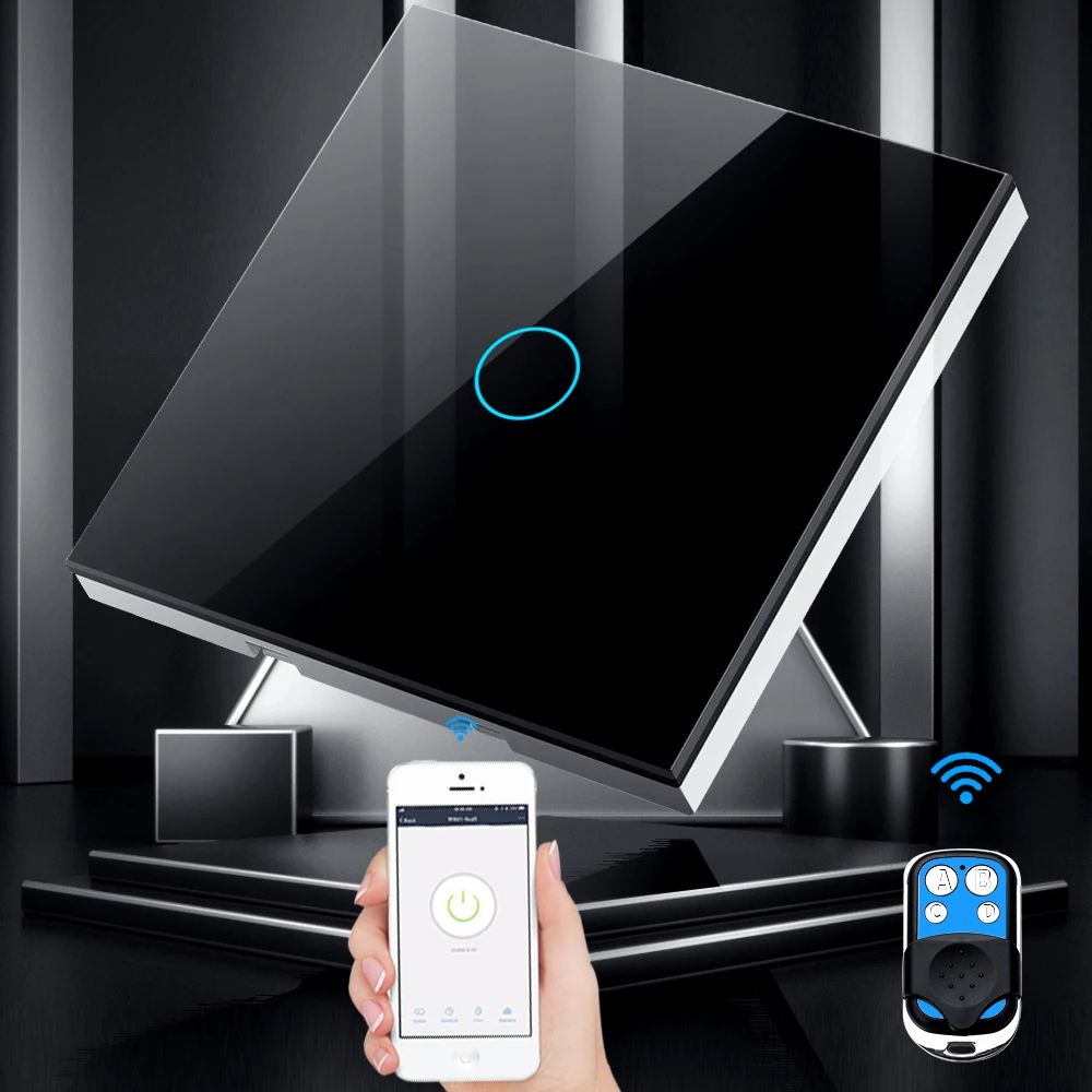 Tuya EU WiFi + RF433 Sakelar R - Smart Relay Tuya ulasan dan harga
