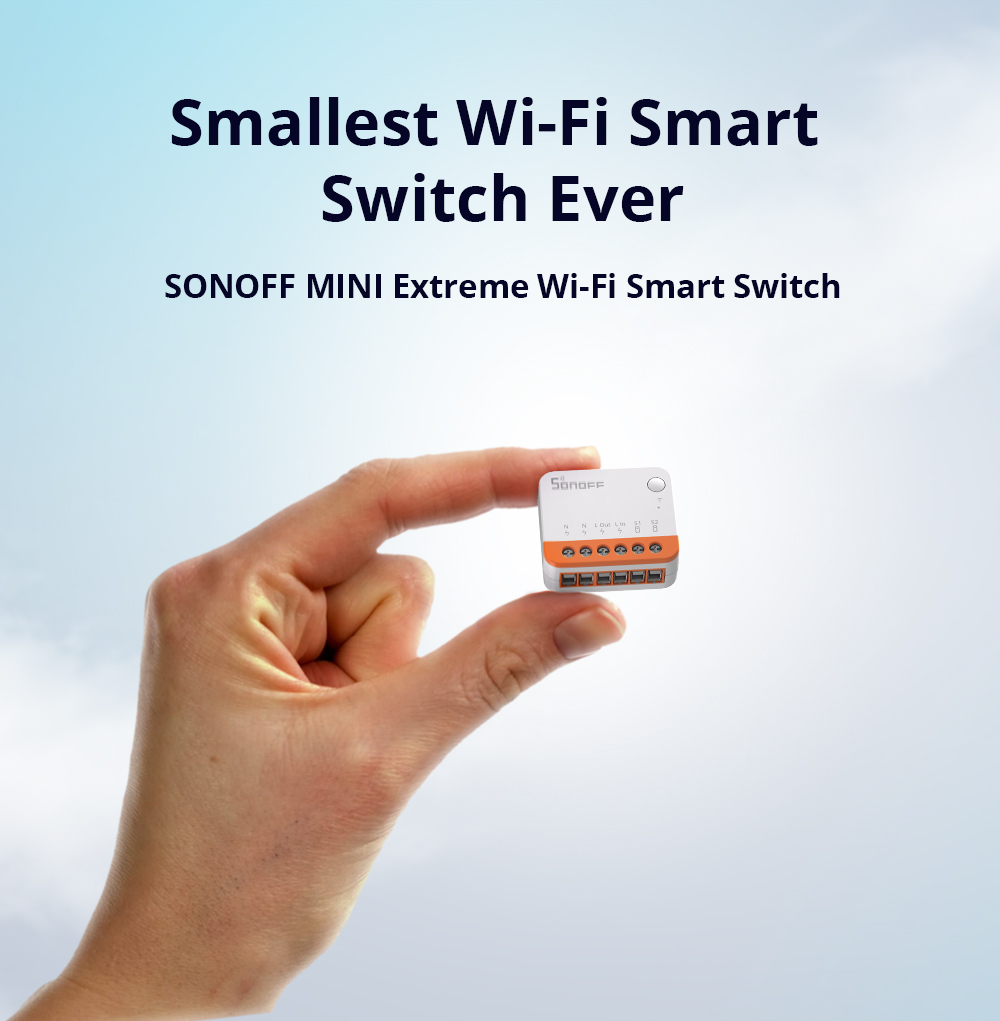 Sakelar Pintar Wifi SONOFF Min - Sonoff Mini R4 ulasan dan harga
